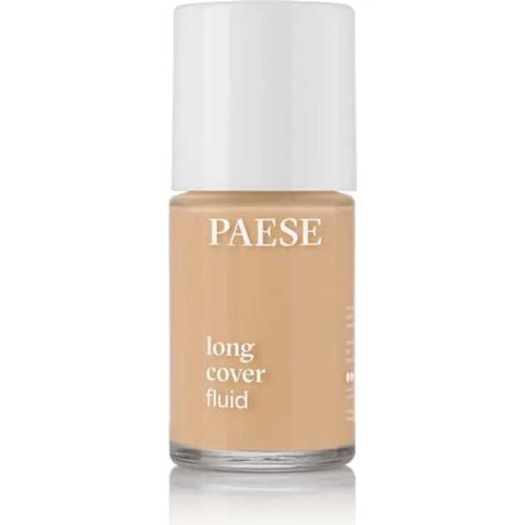 Paese Long Cover Fluid, deckendes Make-up-Fluid mit Langzeiteffekt, Farbton 2,5 Warm Beige, 30 ml