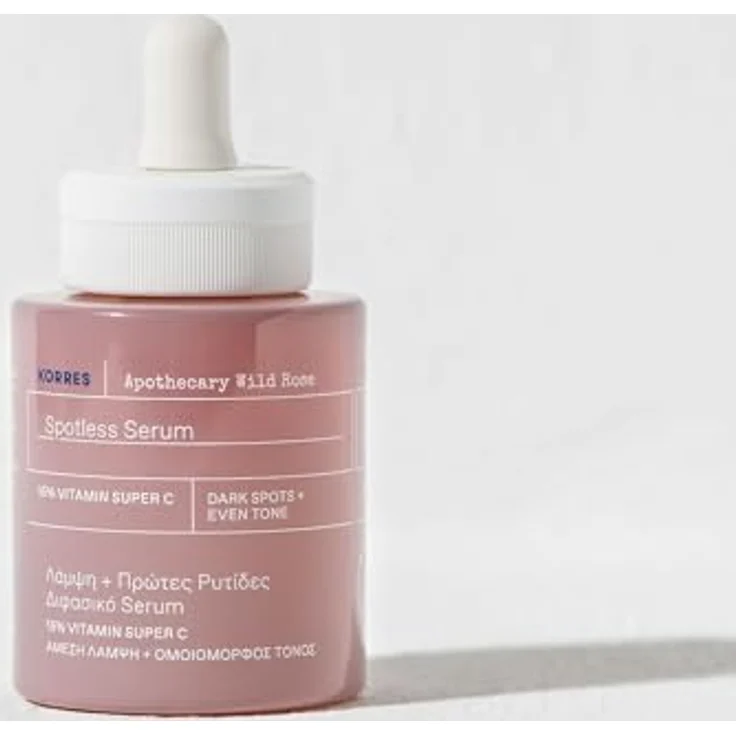 Korres Apothecary Wild Rose Brightening Expert Duo, Tagesaufhellende Creme 40 ml + Geschenk-Serum ohne Makel 15 ml – Bild 3