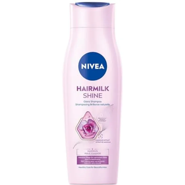 NIVEA Haarmilch Natürlicher Glanz pH-Balance Haarshampoo 250 ml