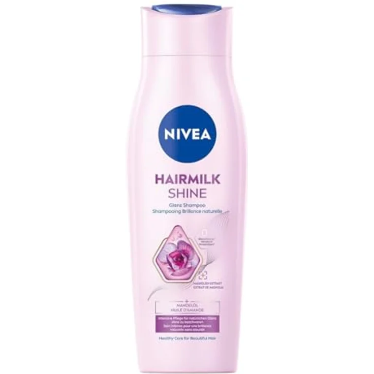 NIVEA Haarmilch Natürlicher Glanz pH-Balance Haarshampoo 250 ml – Bild 1