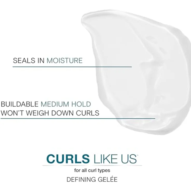 JOICO Curls Like Us Define & Seal, Haarstyling Gelée mit mittelfestem Halt, 250 ml, Frizz-Reduzierung und Hitzeschutz bis 232°C – Bild 5