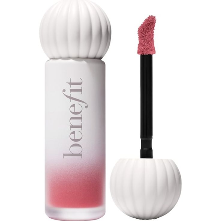 Benefit Plushtint Lippenfarbe, feuchtigkeitsspendender matter Tint Lipgloss für Damen, 6 ml, langanhaltend mit Hyaluronsäure und samtigem Finish