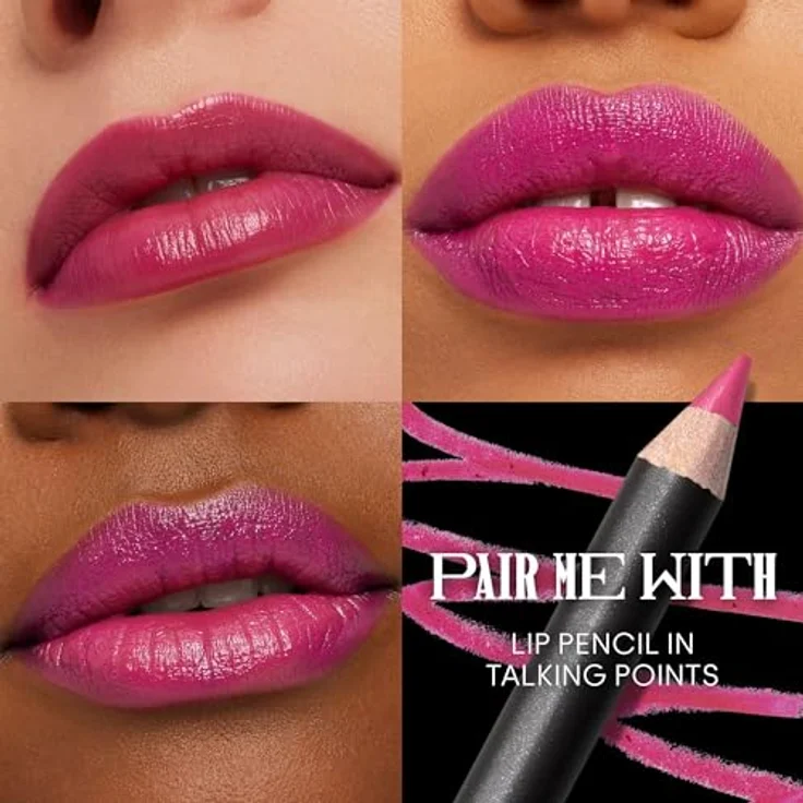 MAC M·A·Cximal MACXIMAL Sleek Satin Lippenstift, 3,5 g, intense Farbe, feuchtigkeitsspendend, POPSTAR PINK – Bild 3