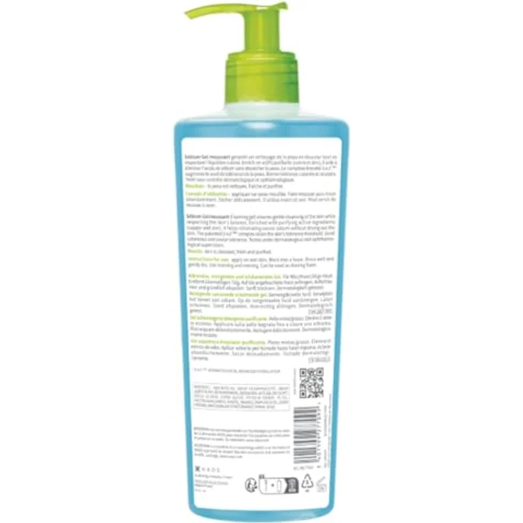 Bioderma Sebium gel Moussant Reinigungsgel für Mischhaut 500 ml, für Damen und Herren  – Bild 2