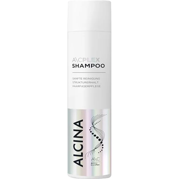 Alcina ACPLEX Shampoo | 1 x 250 ml | Speziell für geschädigtes, strapaziertes Haar | Sanfte Reinigung von Haar & Kopfhaut | Unterstützt Strukturerhalt | Abgestimmte Pflege