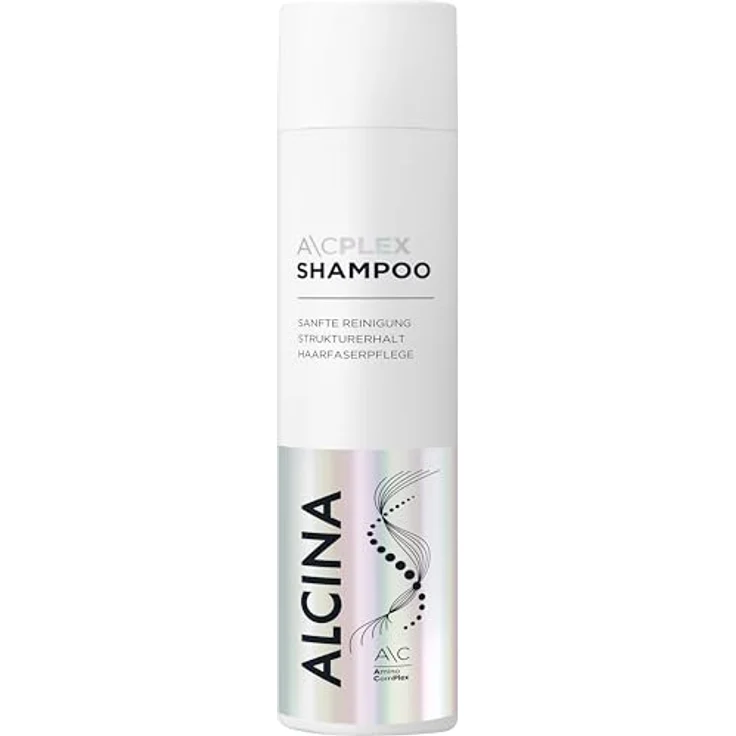 Alcina ACPLEX Shampoo | 1 x 250 ml | Speziell für geschädigtes, strapaziertes Haar | Sanfte Reinigung von Haar & Kopfhaut | Unterstützt Strukturerhalt | Abgestimmte Pflege – Bild 1