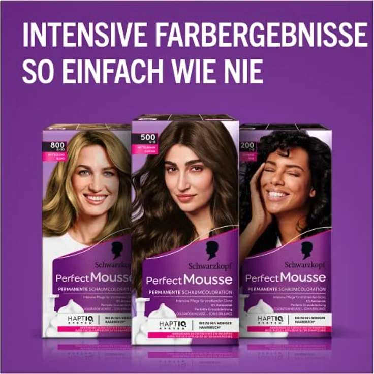 Schwarzkopf Perfect Mousse Permanente 665 Helles Schokogold Stufe 3 3 x 93 ml – Bild 12