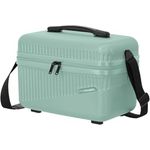Travelite Beautycase Hartschale Handgepäck, Bali, Kosmetikkoffer mit Organizer- und Aufsteckfunktion, 36 cm, 17 Liter - Mint