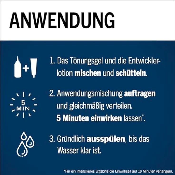 Schwarzkopf Men Perfect Anti-Grau Tönungs-Gel Stufe 2 80 Natur Schwarzbraun – Bild 3