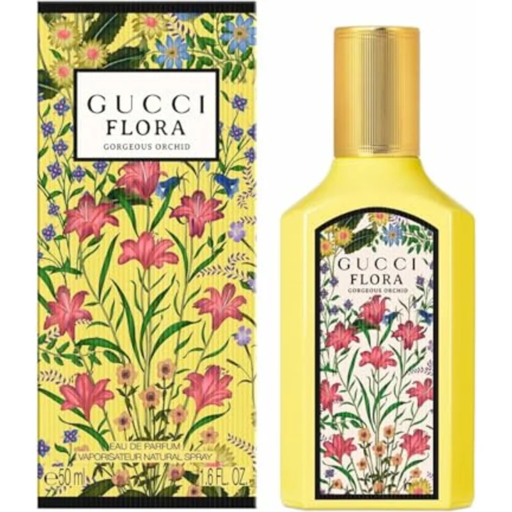 Gucci Flora Gorgeous Orchid Eau de Parfum 50 ml, blumiger Damenduft – Bild 1