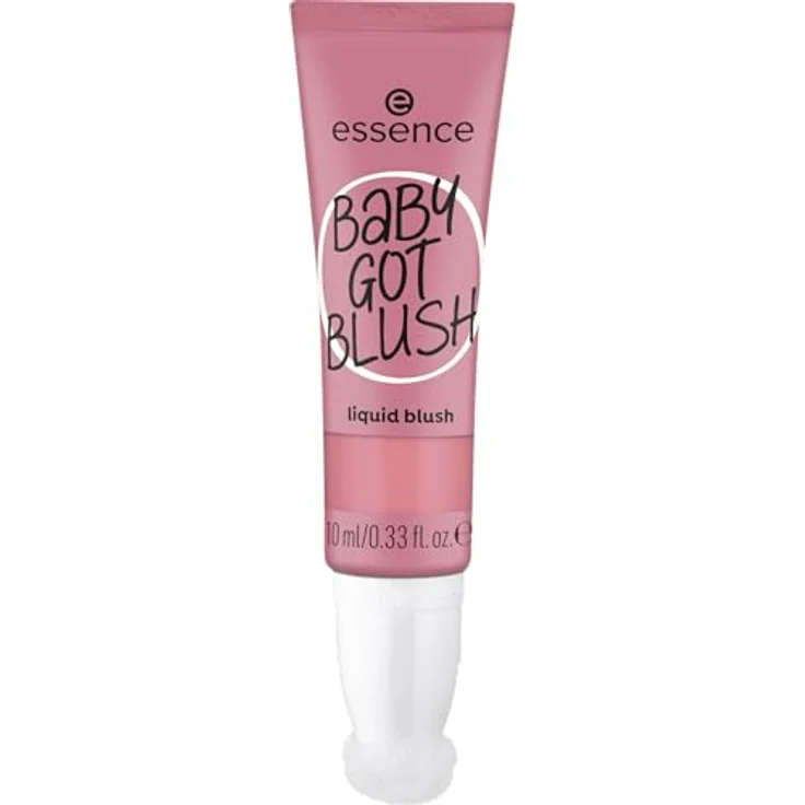 essence BABY GOT BLUSH liquid blush, Rouge, Nr. 30, Nude, Expressergebnis, schnelltrocknend, natürlich, vegan, ölfrei, ohne Parabene, ohne Mikroplastikpartikel, 1er Pack (10ml) – Bild 1