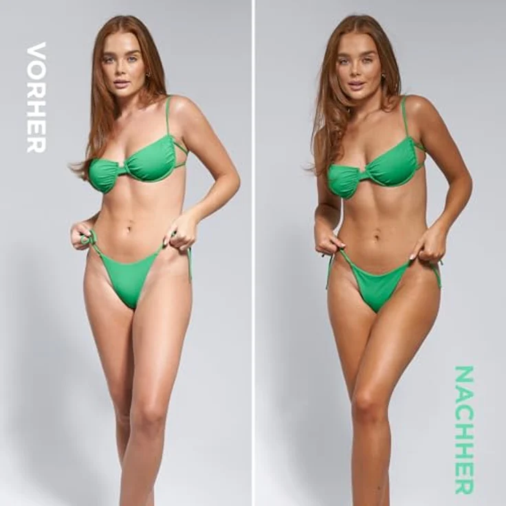 Bondi Sands Technocolor Emerald Selbstbräunungsschaum, Farbton Golden Olive Bronze, 200 ml, schnell einziehend mit natürlichem Bräunungseffekt und feuchtigkeitsspendend – Bild 3