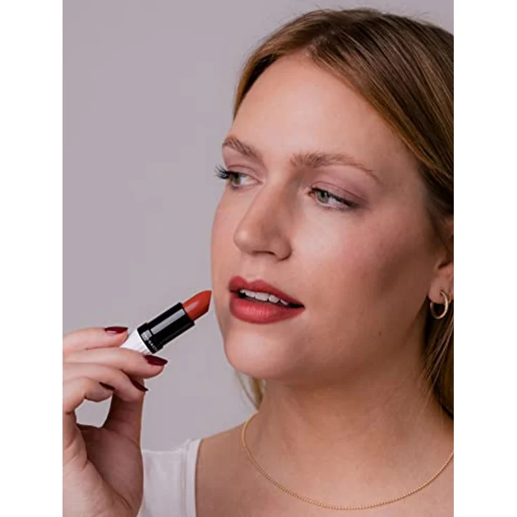 Und Gretel TAGAROT Nourishing Balm Lippenstift, pflegender Tinted Lip Balm mit zartem Farb-Finish in RED POPPY, 3,5 g – Bild 3