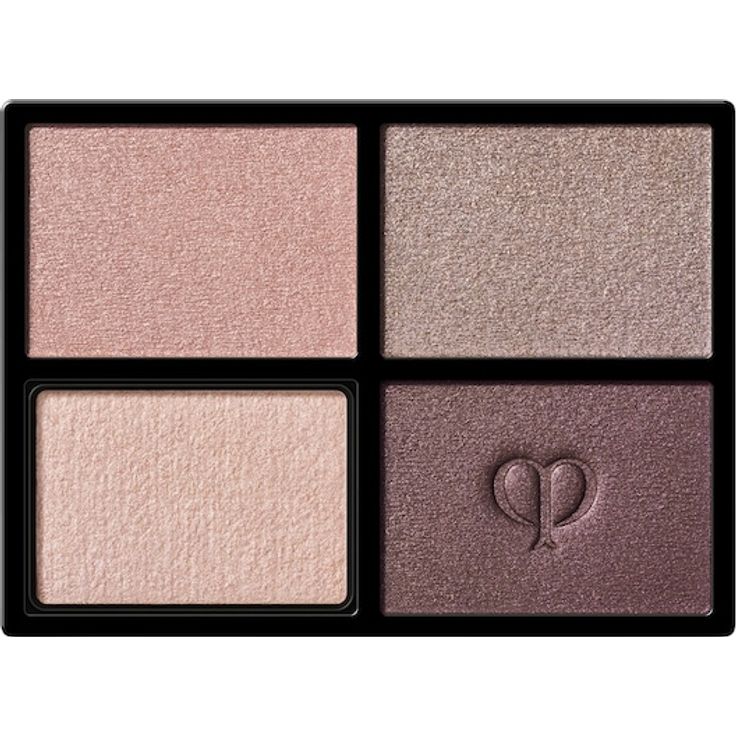 Clé de Peau Beauté Eye Color Quad Nachfüllung, Lidschatten für Damen mit 4 Farbnuancen und Light-Empowering Enhancer, 5,5 g