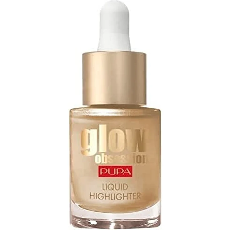 PUPA Glow Obsession Liquid Highlighter - 100 Sunrise 13,5 ml, Highlighter – Bild 1