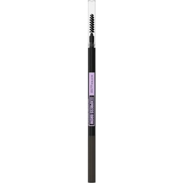 MAYBELLINE NEW YORK Express Brow, automatischer Augenbrauenstift in Deep Brown, 9 g mit präziser Anwendung und integriertem Pinsel – Bild 1