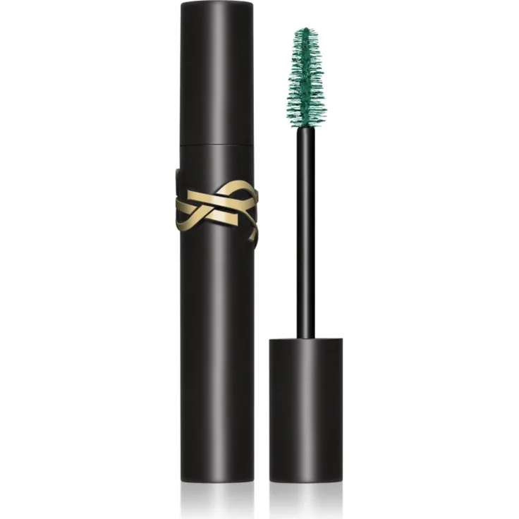 Yves Saint Laurent Lash Clash Extreme Volume Mascara, XXL-Volumen für volle Wimpern, Farbton 03 Scandalous Green, 9 ml