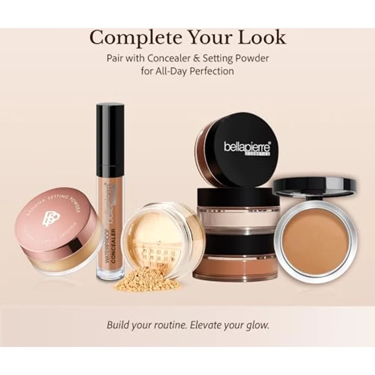 Bellapierre Cosmetics Lose Mineralpuder Foundation Cinnamon 9 g – Bild 8