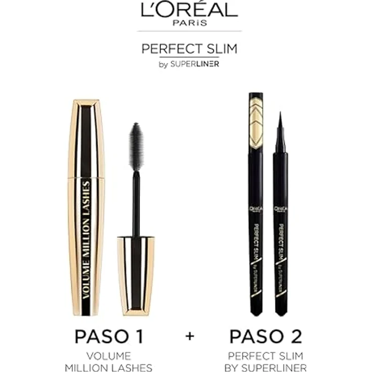 L’Oréal Paris Super Liner Perfect Slim, Eyeliner mit feiner Filzstiftspitze und 24h Halt, 0,6 ml, GREY – Bild 6