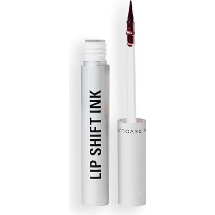 Revolution Lip Shift Ink Peel Off Lip Liner Stain – Pelbarer Lippenkonturenstift mit Tattoo-Effekt und mattem Finish, vegan & tierversuchsfrei, Bitter Cherry, 1,8 ml – Bild 1