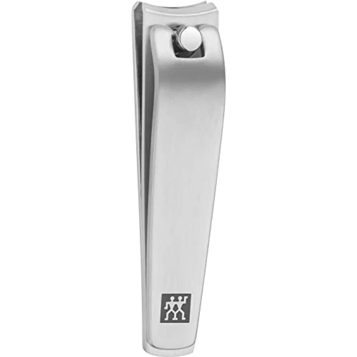 ZWILLING Nagelknipser für Fingernägel, Hochwertiger Nagelschneider aus Mattiertem Edelstahl für Füße und Hände, 60 mm – Bild 1