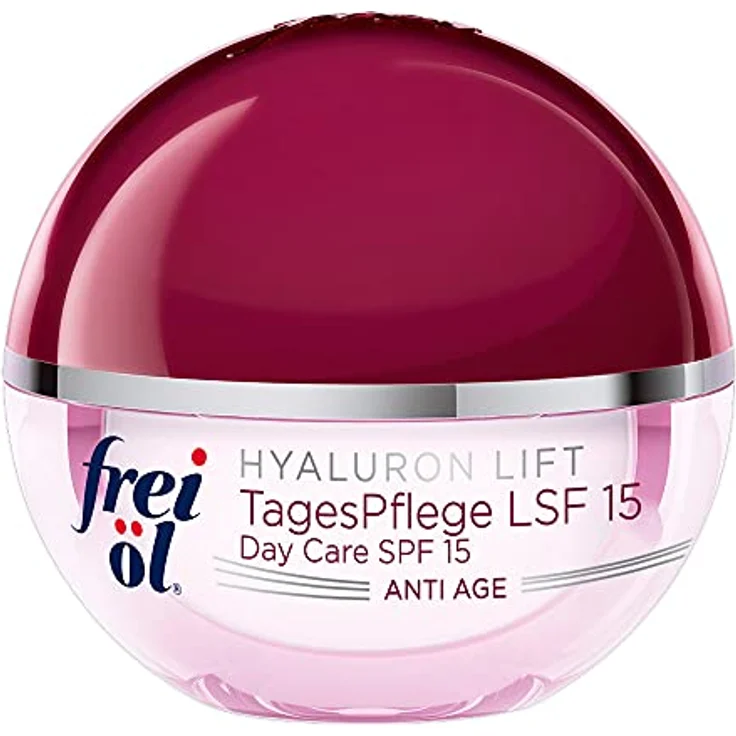 Frei Öl Anti-Age Hyaluron Lift Tagespflege SPF 15 50 ml Tagespflege für Damen und Herren – Bild 3