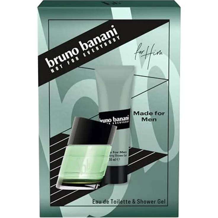 bruno banani Geschenkpackung Made for Men Eau de Toilette 30ml + Duschgel 50ml