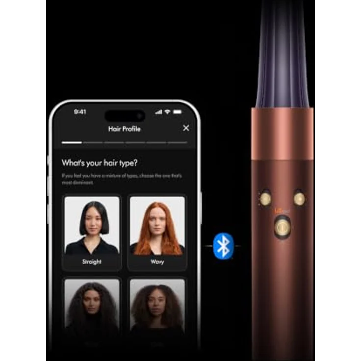 Dyson Airwrap i.d.™ Multi-Haarstyler und -trockner, Plum Copper, mit Coanda-Effekt und intelligentem Bluetooth®-Styling – Bild 5