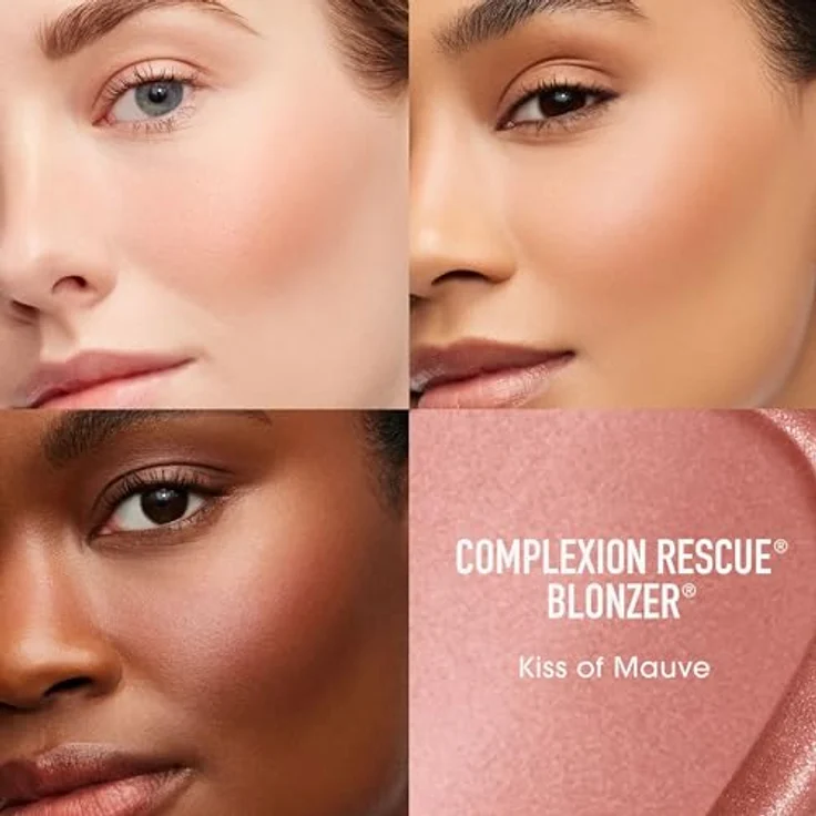 bareMinerals Complexion Rescue Blonzer, Bronzer & Blush für Damen, 15 ml, Kiss of Copper, dermatologisch getestet, vegan – Bild 2