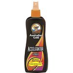 Australian Gold Selbstbräunungslotion Accelerator Spray 250ml, „Cocoa Dreams“ Duft, ohne Bronzer, hautpflegende Formel mit Vitaminen und Pflanzenextrakten