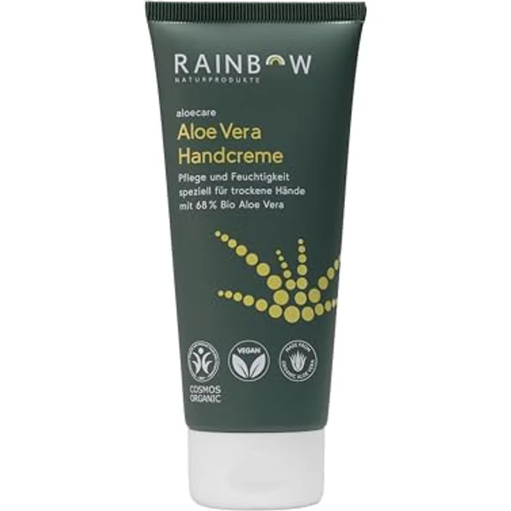 AloeCare Aloe Vera Handcreme 100 ml Feuchtigkeitscreme After Sun Bio zertifiziert