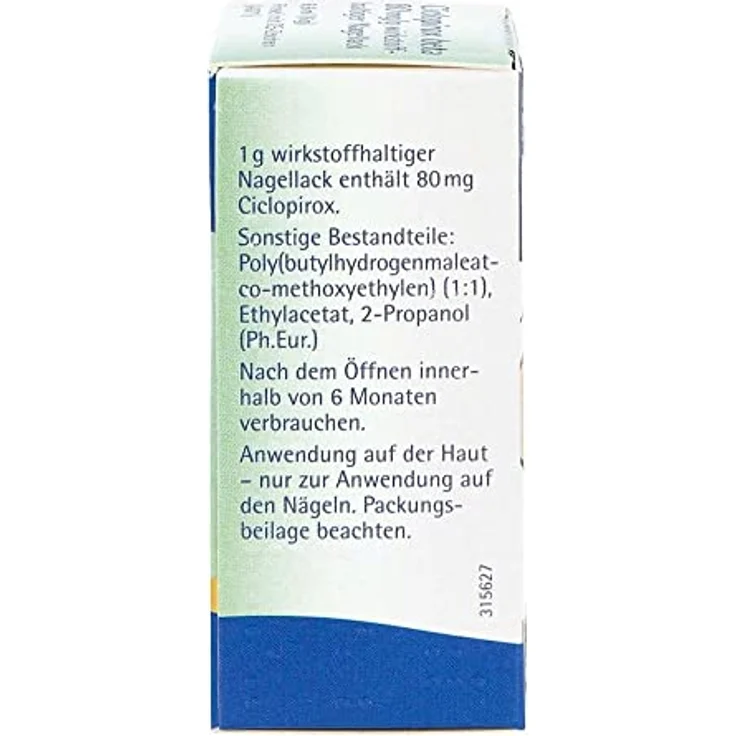 Ciclopirox beta 80 mg/g wirkstoffhaltiger Nagellack, 6.6 ml – Bild 4