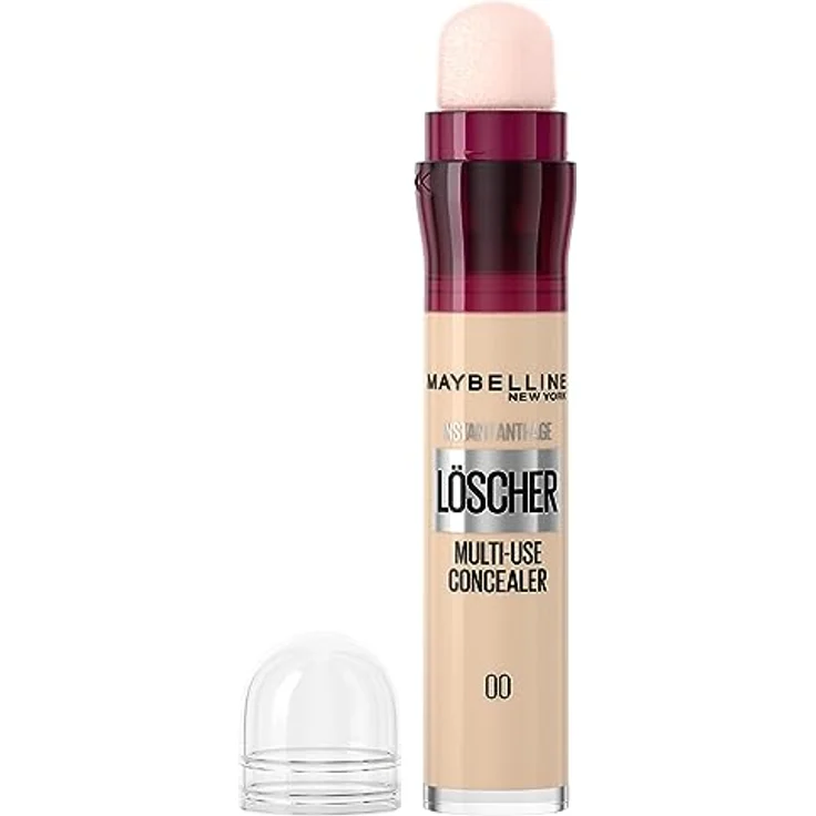 Maybelline New York Abdeckstift, Instant Anti-Age Effekt Concealer, Löscher mit Mikro-Lösch-Applikator, Nr. 00 Ivory, 6,8 ml – Bild 2