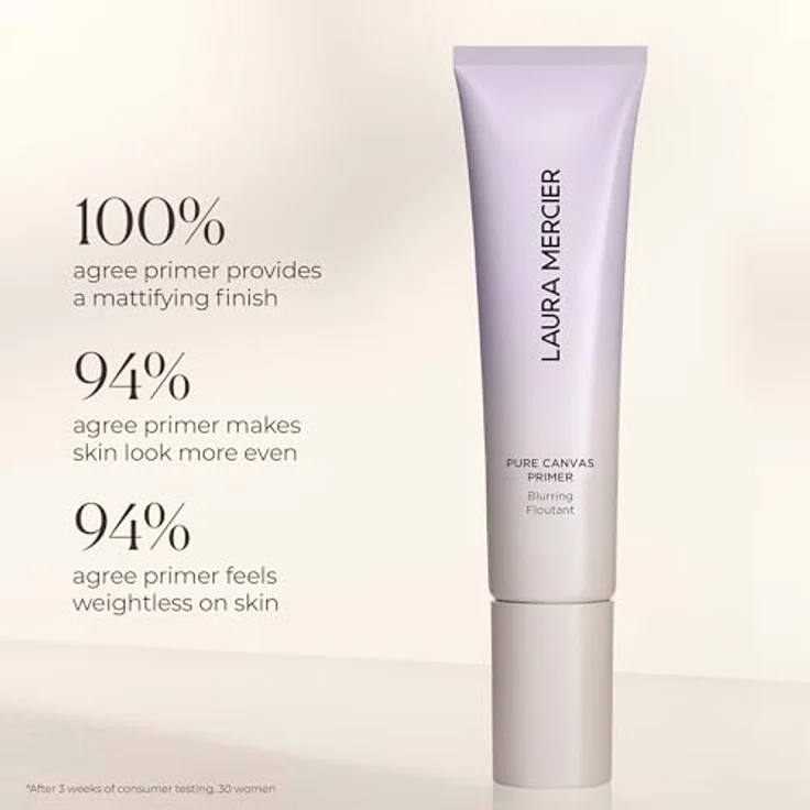 Laura Mercier Pure Canvas Blurring Primer, Make-up-Primer mit langer Haltbarkeit und glättendem Finish, 30 ml – Bild 6
