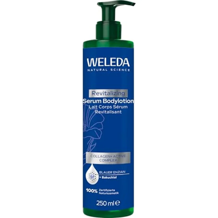 Weleda Bio Revitalizing Bodylotion 250ml, fördert Zellregeneration, verbessert Elastizität & schützt vor Pigmentflecken – Bild 1