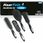 HaarFein Haarbürsten Set Haarbürste Rund Allzweck Skelett Sassoon, Bürste Haarpflege Frauen Antistatisch