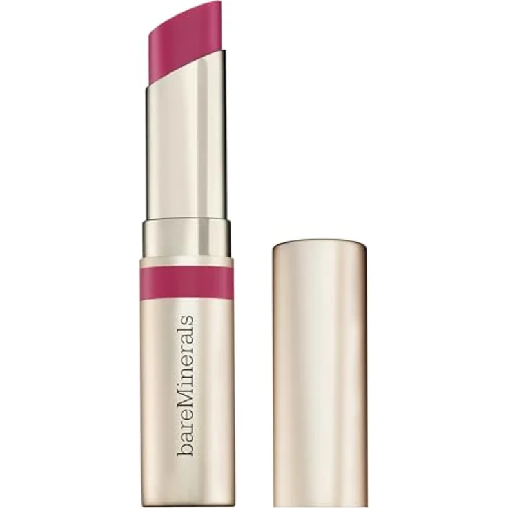 bareMinerals Dewy Lip Gloss-Balm, feuchtigkeitsspendender Lipgloss mit intensiver Strahlkraft, 2,3 g, Farbe Affection – Bild 1