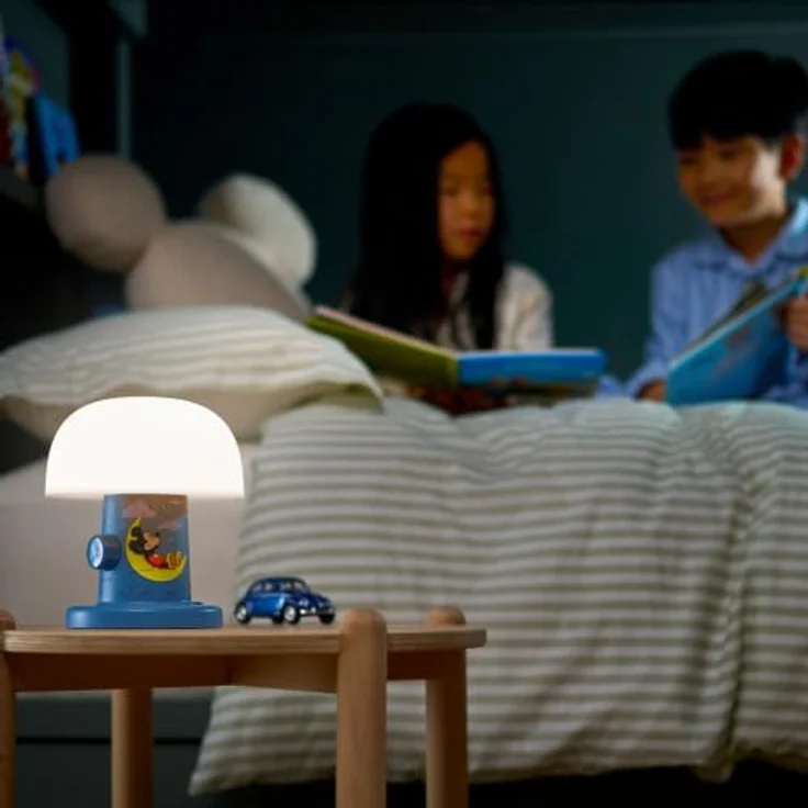 Lumie Willow - Mickey und Freunde, Licht- und Wärmetherapiegerät für Babys, Low-Blue-Light mit sanfter Dimmbare Nachtlichtfunktion – Bild 6