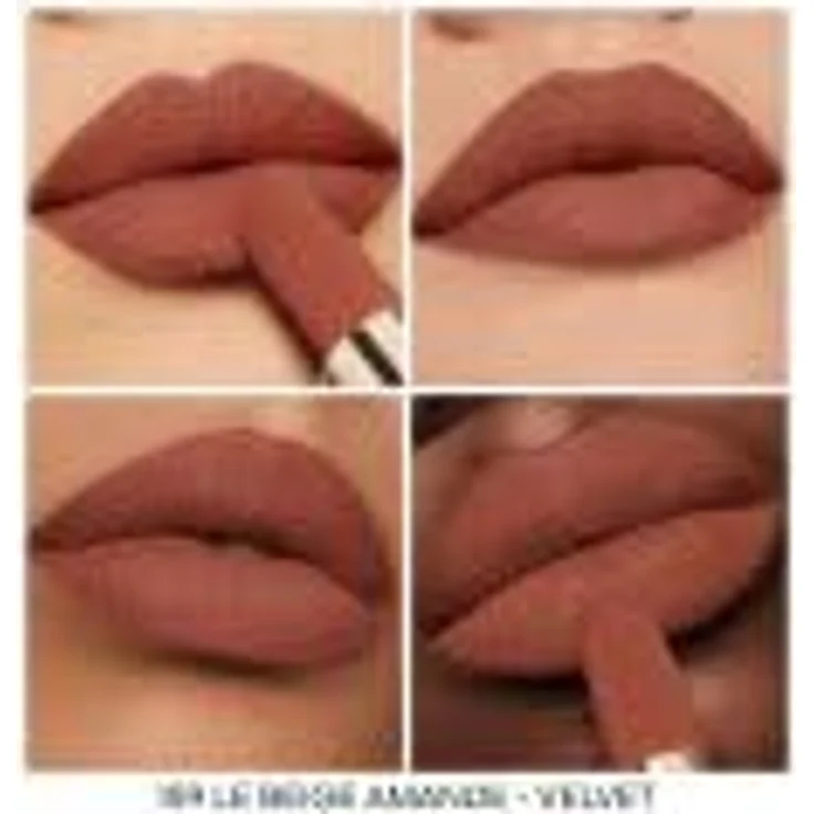 GUERLAIN Rouge G Velvet Lippenstift, ultra-pflegende Formel mit samtig-mattem Finish, 3,5 g – Bild 4