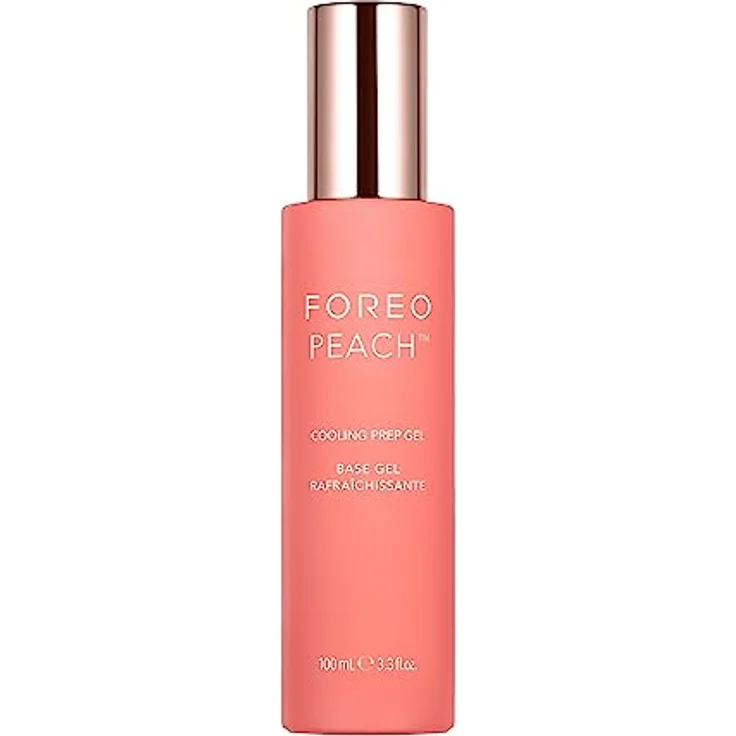 Foreo Peach Cooling Prep Gel, Körpergel mit 17 Pflanzenextrakten, 100 ml, kühlend und feuchtigkeitsspendend – Bild 1