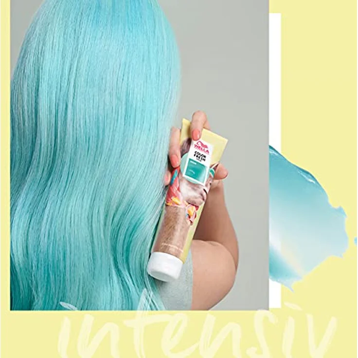 Wella Professionals Color Fresh Mask Mint - Haarkur mit Avocadoöl für aufgehelltes und helles Haar - 150 ml – Bild 5