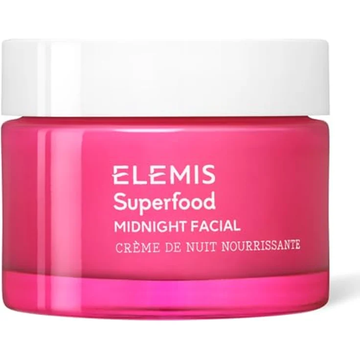 ELEMIS Superfood Nährende Nachtcreme, Nährende und Feuchtigkeitsspendende Nachtpflege, Nährt, Regeneriert, Revitalisiert, 50 ml – Bild 1