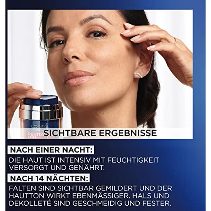 L'Oréal Paris Revitalift Laser Gepresste Anti-Falten Pflege Nacht Retinol Niacinamid Nachtcreme 50 ml – Bild 7