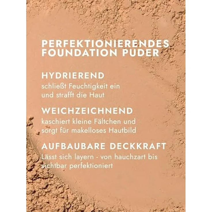 UND GRETEL WOLKEN Compact Powder Light 01, Puder mit Sonnenschutz SPF 50+, Weichzeichner-Effekt, langhaltend, pflegend, 10 g – Bild 4