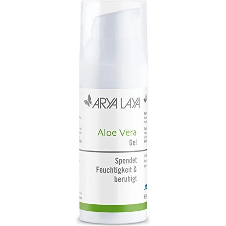 ARYA LAYA Aloe Vera Gel, 50 ml: kühlend, beruhigend & entzündungshemmend, vegan - maximale Feuchtigkeit für alle Hautbilder, After Sun Pflege – Bild 1