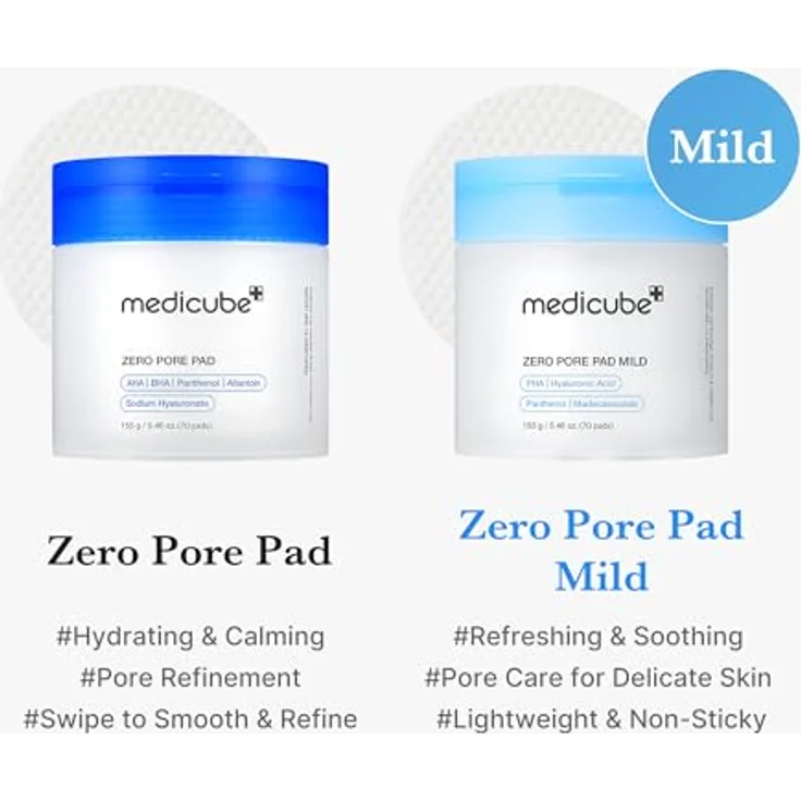 Medicube Zero Pore Pads, Gesichtsreinigungspads zur Minimierung von Poren, 155 g – Bild 3