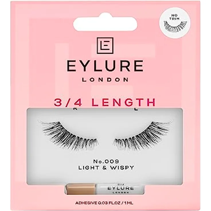 Eylure Length Falsche Wimpern 009 Schwarz 1 Paar 1 Stück
