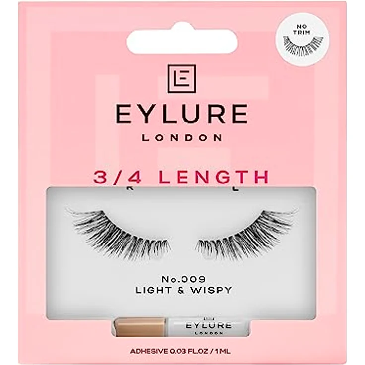 Eylure Length Falsche Wimpern 009 Schwarz 1 Paar 1 Stück – Bild 1