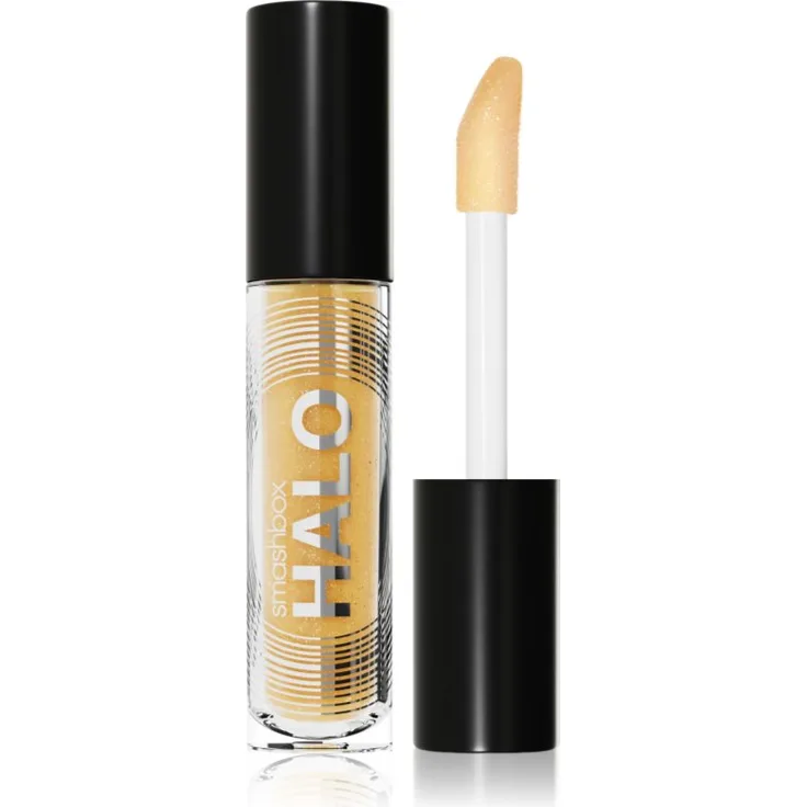 Smashbox Halo Plump + Glow Lip Gloss, hydratisierendes Lipgloss für mehr Lippenvolumen, Farbton Glimmer, 4.6 ml