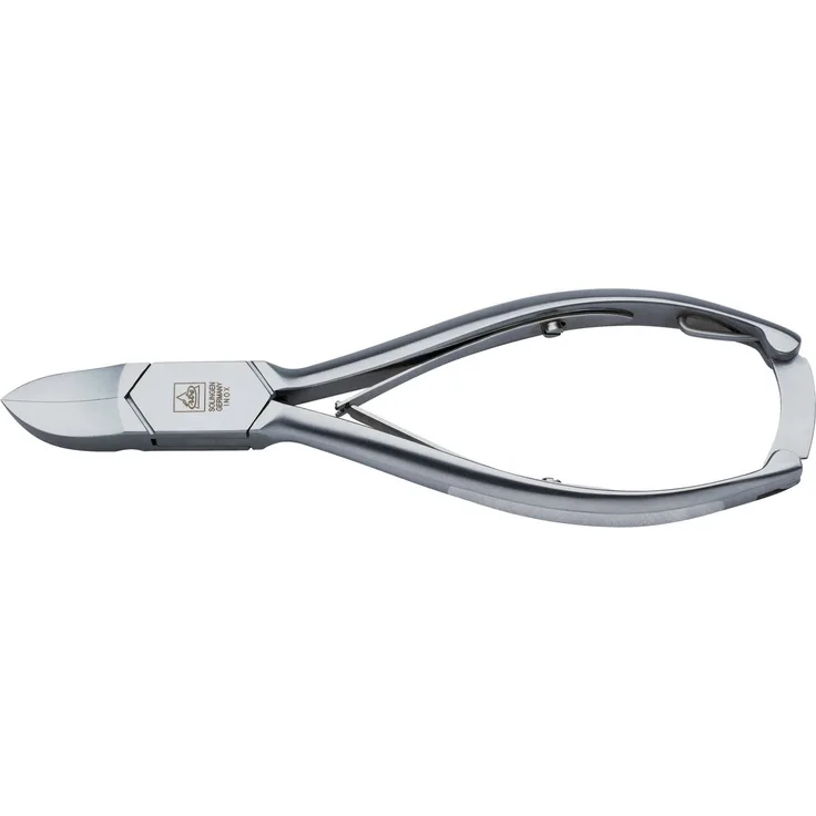 ERBE Nagelzange, selbstöffnend, justierbare Doppelfeder, 22 mm Schneidenlänge, rostfreier Edelstahl, originale Solinger Qualität